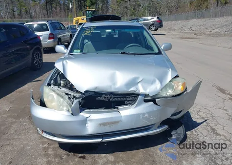 2005 Toyota Corolla Le z USA, uszkodzony, nr VIN 2T1BR32E45C402500